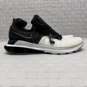 Nike Shox Gravity Shoes Mens Size 13 White Black Running Sneakers AR1999-101